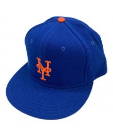 New Era×59 FIFTY AT 50（ニューエラ×フィフティーナイン フィフティー アット フィフティー）の古着「キャップ」｜ブルー