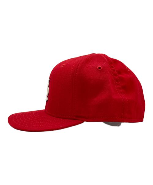 New Era（ニューエラ）New Era (ニューエラ) 59 FIFTY AT 50 キャップ レッド サイズ:SIZE 7 3/4の古着・服飾アイテム
