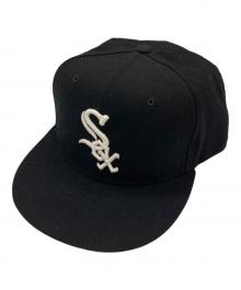 New Era×59 FIFTY AT 50（ニューエラ×フィフティーナイン フィフティー アット フィフティー）の古着「キャップ」｜ブラック