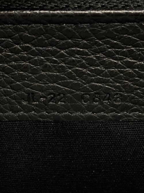 Salvatore Ferragamo（サルヴァトーレ フェラガモ）Salvatore Ferragamo (サルヴァトーレ フェラガモ) ラウンドファスナーウォレット ブラックの古着・服飾アイテム