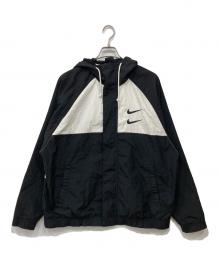 NIKE（ナイキ）の古着「ダブルスウォッシュウーブンフーデッドジャケット」｜ブラック