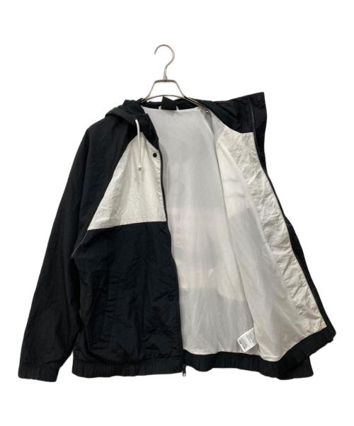 NIKE（ナイキ）NIKE (ナイキ) ダブルスウォッシュウーブンフーデッドジャケット ブラック サイズ:XXLの古着・服飾アイテム