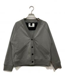 MHL（エムエイチエル）の古着「WORN COTTON ジャージカーディガン」｜グレー