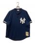 MITCHELL & NESS（ミッチェルアンドネス）の古着「ゲームシャツ」｜ネイビー