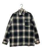 CalTopキャルトップ）の古着「オンブレチェックシャツ」｜グレー