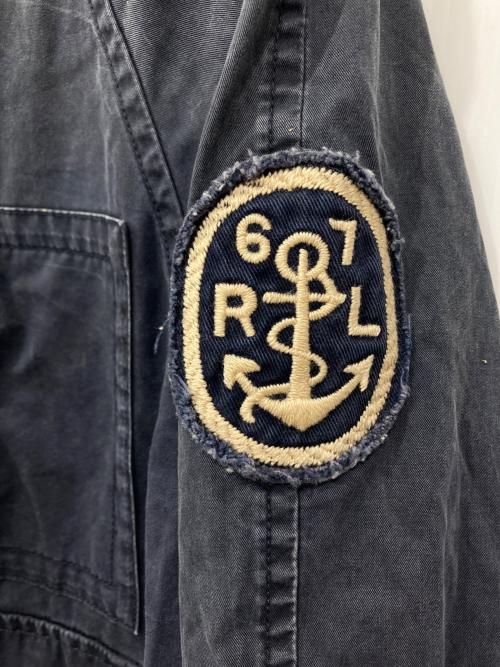 POLO RALPH LAUREN（ポロ・ラルフローレン）POLO RALPH LAUREN (ポロ・ラルフローレン) ミリタリーコート ネイビー サイズ:Sの古着・服飾アイテム