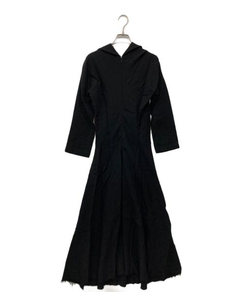 JUNYA WATANABE COMME des GARCONS（(ジュンヤワタナベ コムデギャルソン）JUNYA WATANABE COMME des GARCONS ((ジュンヤワタナベ コムデギャルソン) カットオフウールワンピース ブラック サイズ:Sの古着・服飾アイテム