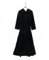JUNYA WATANABE COMME des GARCONS（(ジュンヤワタナベ コムデギャルソン）の古着「カットオフウールワンピース」｜ブラック