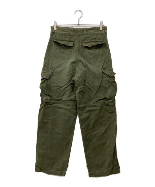 French Army（フランス軍）French Army (フランス軍) M-47カーゴパンツ カーキ サイズ:31の古着・服飾アイテム