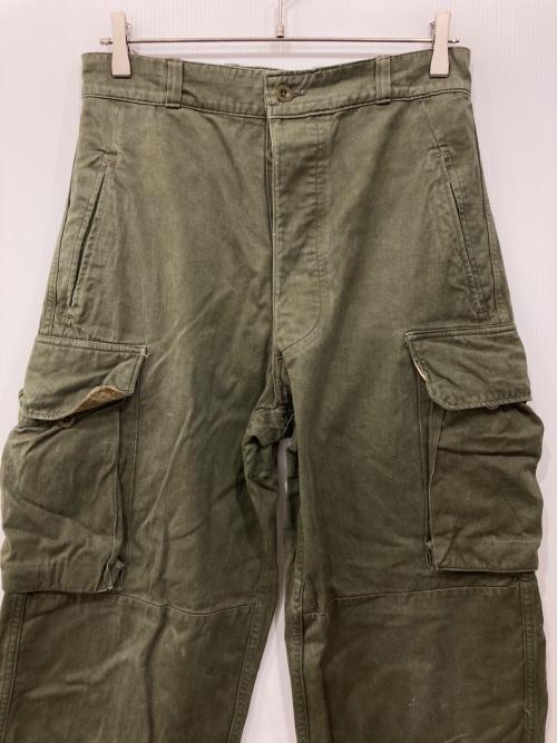 French Army（フランス軍）French Army (フランス軍) M-47カーゴパンツ カーキ サイズ:31の古着・服飾アイテム