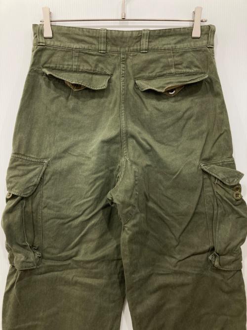 French Army（フランス軍）French Army (フランス軍) M-47カーゴパンツ カーキ サイズ:31の古着・服飾アイテム