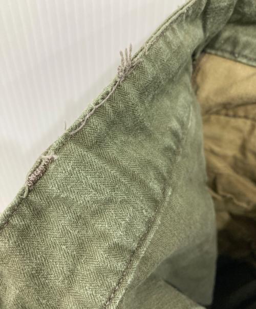 French Army（フランス軍）French Army (フランス軍) M-47カーゴパンツ カーキ サイズ:31の古着・服飾アイテム