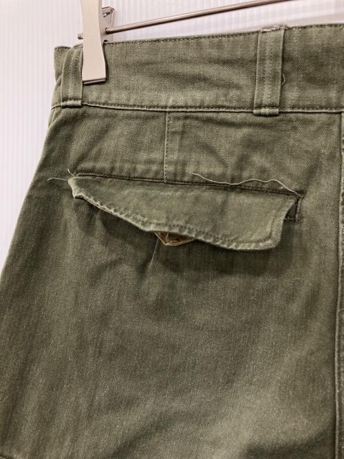 French Army（フランス軍）French Army (フランス軍) M-47カーゴパンツ カーキ サイズ:31の古着・服飾アイテム