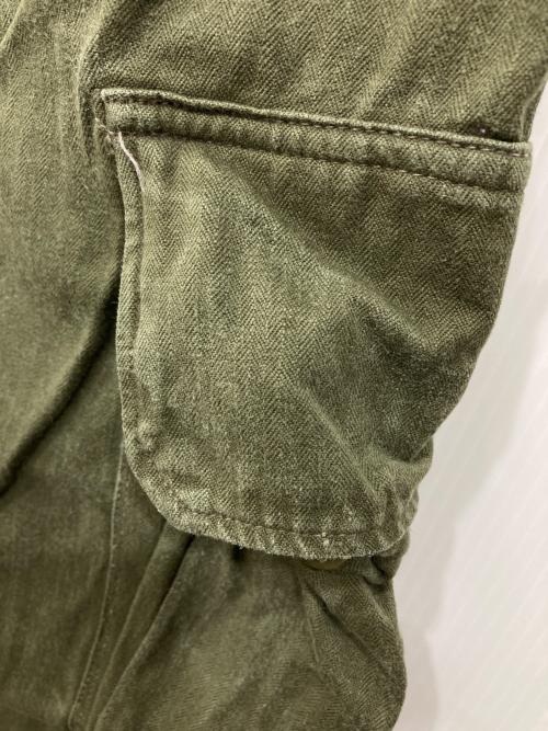 French Army（フランス軍）French Army (フランス軍) M-47カーゴパンツ カーキ サイズ:31の古着・服飾アイテム