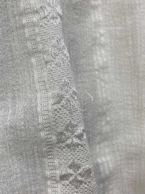 ne quittez pas（ヌキテパ）ne quittez pas (ヌキテパ) コットンレーヨン 刺繍 エンブロイダリーブラウス ホワイト サイズ:Freeの古着・服飾アイテム