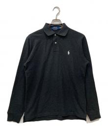 POLO RALPH LAUREN（ポロ・ラルフローレン）の古着「ロングスリーブポロシャツ」｜グレー