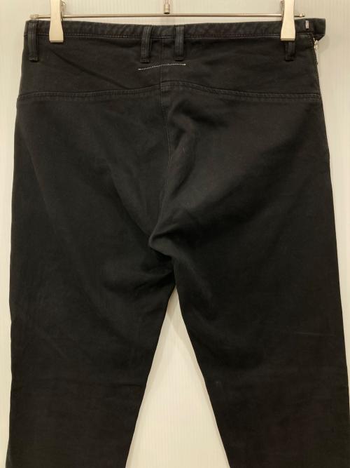 MM6 Maison Margiela（エムエムシックスメゾンマルジェラ）MM6 Maison Margiela (エムエムシックスメゾンマルジェラ) ジップパンツ ブラック サイズ:40の古着・服飾アイテム