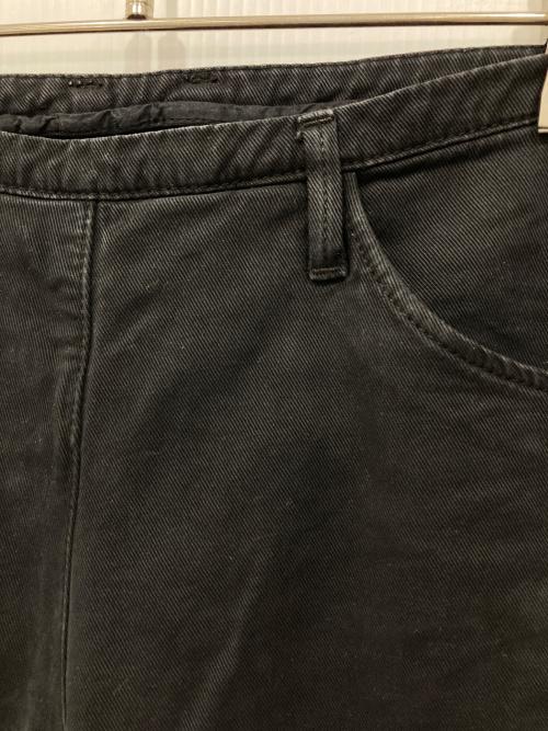 MM6 Maison Margiela（エムエムシックスメゾンマルジェラ）MM6 Maison Margiela (エムエムシックスメゾンマルジェラ) ジップパンツ ブラック サイズ:40の古着・服飾アイテム