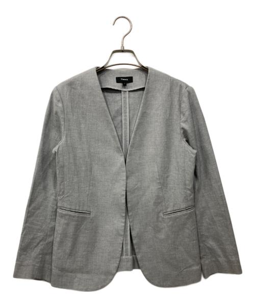 theory（セオリー）theory (セオリー) セットアップスーツ グレー サイズ:2の古着・服飾アイテム