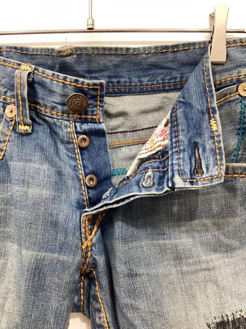 TRUE RELIGION（トゥルー レリジョン）TRUE RELIGION (トゥルー レリジョン) デニムパンツ ブルー サイズ:29の古着・服飾アイテム