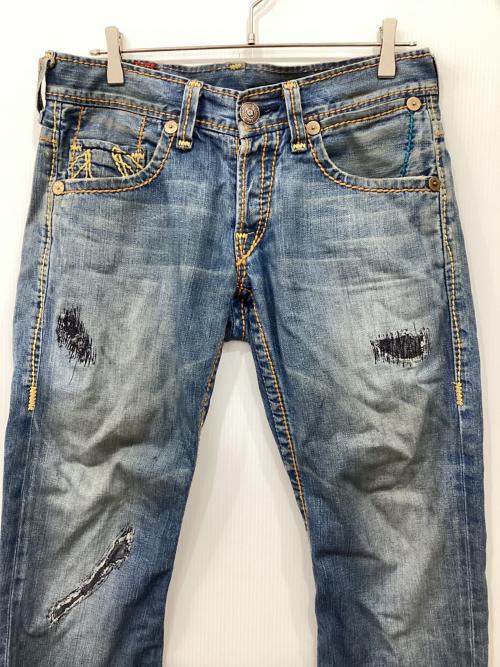 TRUE RELIGION（トゥルー レリジョン）TRUE RELIGION (トゥルー レリジョン) デニムパンツ ブルー サイズ:29の古着・服飾アイテム