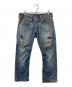 TRUE RELIGION（トゥルー レリジョン）の古着「デニムパンツ」｜ブルー