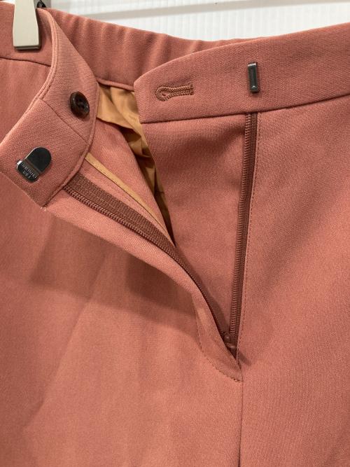 theory luxe（セオリーリュクス）theory luxe (セオリーリュクス) サイドスリットワイドパンツ ピンク サイズ:38の古着・服飾アイテム