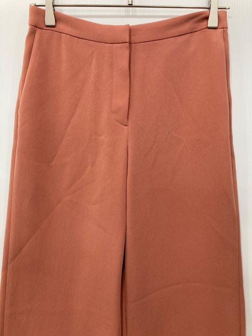 theory luxe（セオリーリュクス）theory luxe (セオリーリュクス) サイドスリットワイドパンツ ピンク サイズ:38の古着・服飾アイテム
