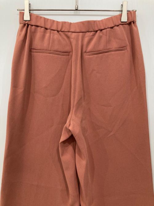 theory luxe（セオリーリュクス）theory luxe (セオリーリュクス) サイドスリットワイドパンツ ピンク サイズ:38の古着・服飾アイテム