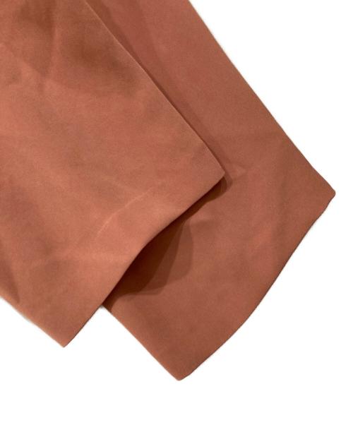 theory luxe（セオリーリュクス）theory luxe (セオリーリュクス) サイドスリットワイドパンツ ピンク サイズ:38の古着・服飾アイテム