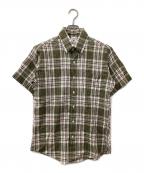 SOUTHWICK for SHIPSサウスウィック フォー シップス）の古着「チェックシャツ」｜グリーン×ホワイト