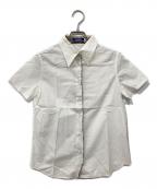 BURBERRY BLUE LABELバーバリー ブルー レーベル）の古着「半袖シャツ」｜ホワイト