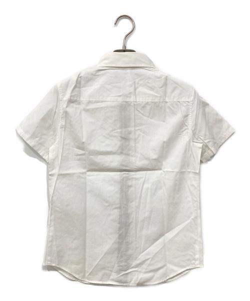 BURBERRY BLUE LABEL（バーバリー ブルー レーベル）BURBERRY BLUE LABEL (バーバリー ブルー レーベル) 半袖シャツ ホワイト サイズ:38の古着・服飾アイテム