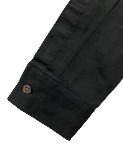 BURBERRY BLUE LABEL（バーバリー ブルー レーベル）BURBERRY BLUE LABEL (バーバリー ブルー レーベル) 長袖シャツ ブラック サイズ:38の古着・服飾アイテム