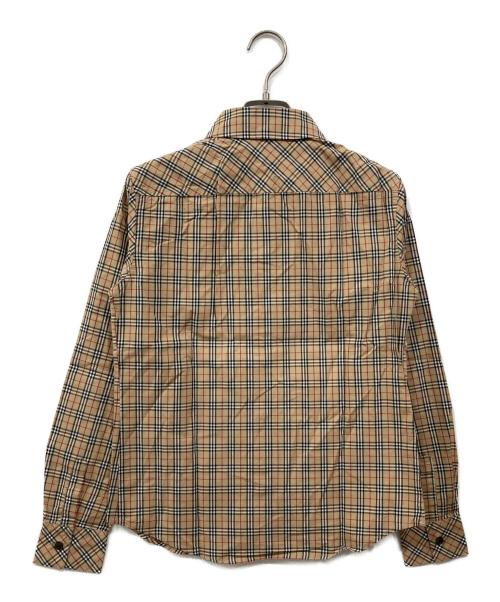 BURBERRY BLUE LABEL（バーバリー ブルー レーベル）BURBERRY BLUE LABEL (バーバリー ブルー レーベル) ノバチェックシャツ ベージュ サイズ:38の古着・服飾アイテム