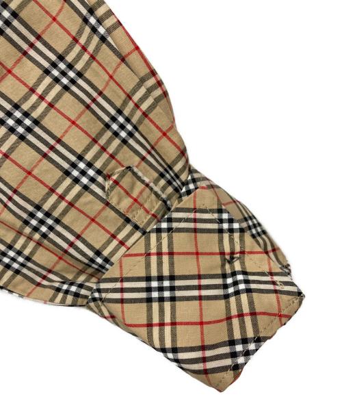 BURBERRY BLUE LABEL（バーバリー ブルー レーベル）BURBERRY BLUE LABEL (バーバリー ブルー レーベル) ノバチェックシャツ ベージュ サイズ:38の古着・服飾アイテム