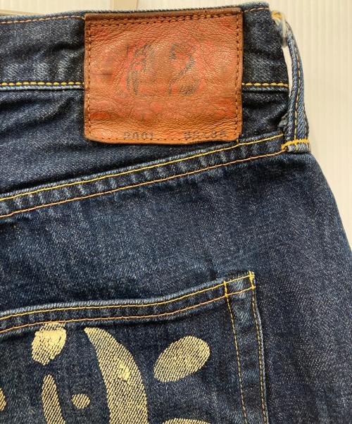 EVISU（エヴィス）EVISU (エヴィス) 2001/道楽デニムパンツ インディゴ サイズ:SIZE 96cm (W38)の古着・服飾アイテム