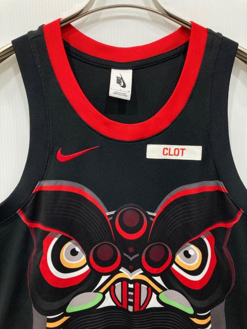 NIKE（ナイキ）NIKE (ナイキ) CLOT (クロット) タンクトップ ブラック サイズ:Sの古着・服飾アイテム