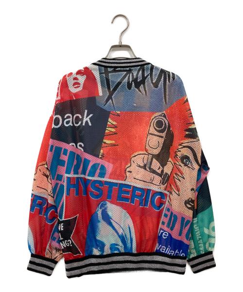 Hysteric Glamour（ヒステリックグラマー）Hysteric Glamour (ヒステリックグラマー) SCRATCH FEVER メッシュ プルオーバー マルチカラー サイズ:Freeの古着・服飾アイテム