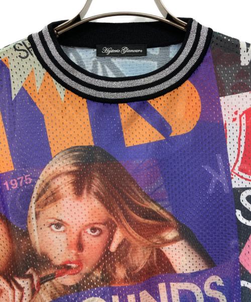 Hysteric Glamour（ヒステリックグラマー）Hysteric Glamour (ヒステリックグラマー) SCRATCH FEVER メッシュ プルオーバー マルチカラー サイズ:Freeの古着・服飾アイテム