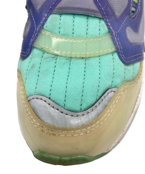 adidas（アディダス）adidas (アディダス) REEBOK (リーボック) ローカットスニーカー ブルー×グリーン サイズ:24の古着・服飾アイテム
