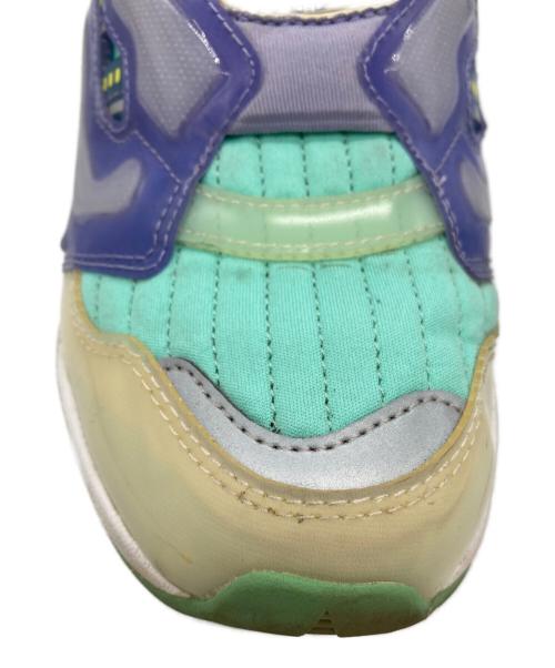adidas（アディダス）adidas (アディダス) REEBOK (リーボック) ローカットスニーカー ブルー×グリーン サイズ:24の古着・服飾アイテム