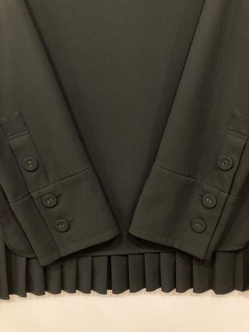 ADORE（アドーア）ADORE (アドーア) バックプリーツブラウス ブラック サイズ:38の古着・服飾アイテム