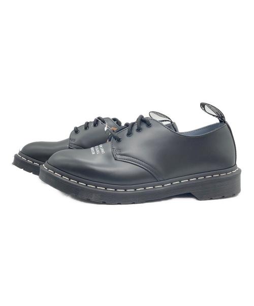 Dr.Martens（ドクターマーチン）Dr.Martens (ドクターマーチン) NEIGHBORHOOD (ネイバーフッド) 4ホールシューズ ブラック サイズ:UK6 未使用品の古着・服飾アイテム