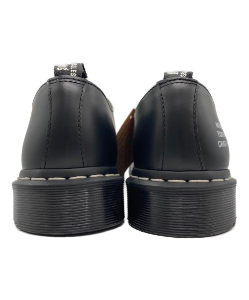 Dr.Martens（ドクターマーチン）Dr.Martens (ドクターマーチン) NEIGHBORHOOD (ネイバーフッド) 4ホールシューズ ブラック サイズ:UK6 未使用品の古着・服飾アイテム