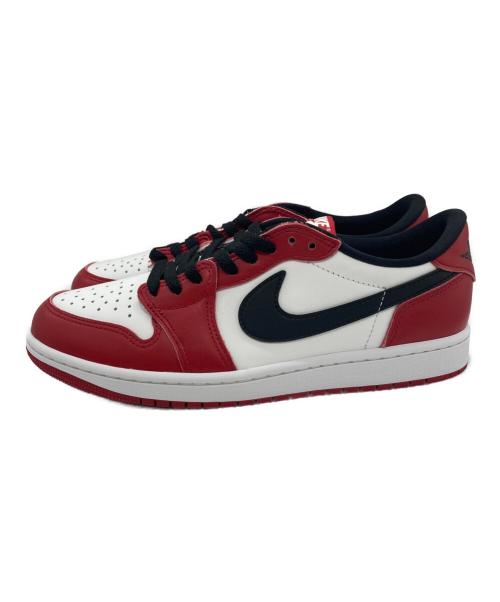NIKE（ナイキ）NIKE (ナイキ) ローカットスニーカー ホワイト×レッド サイズ:26.5 未使用品の古着・服飾アイテム