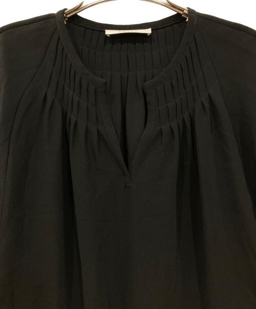 ADORE（アドーア）ADORE (アドーア) ギャザードルマンスリーブワンピース ブラック サイズ:36の古着・服飾アイテム