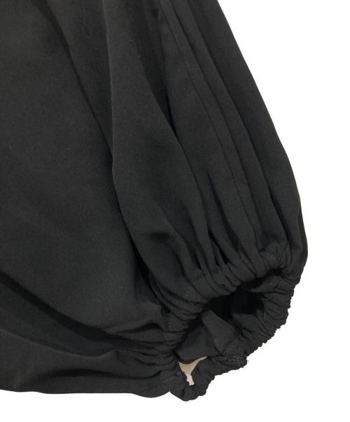 ADORE（アドーア）ADORE (アドーア) ギャザードルマンスリーブワンピース ブラック サイズ:36の古着・服飾アイテム