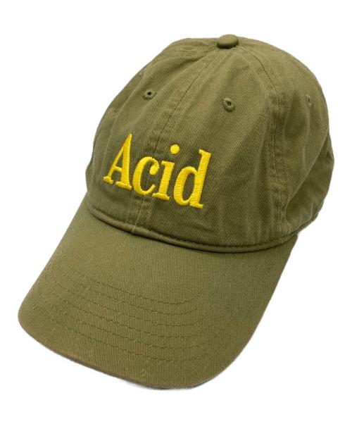 idea（イデア）idea (イデア) Acid キャップ カーキの古着・服飾アイテム