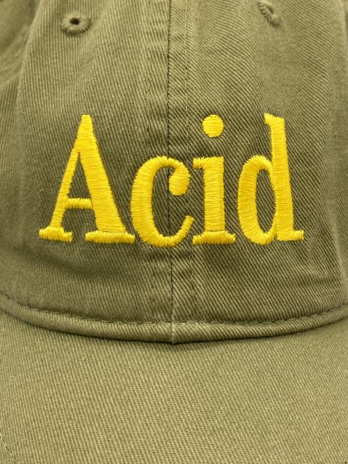 idea（イデア）idea (イデア) Acid キャップ カーキの古着・服飾アイテム